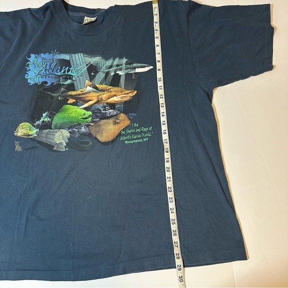 Vtg Atlantis Marine World NY T Shirt - Picture 8 of 11
